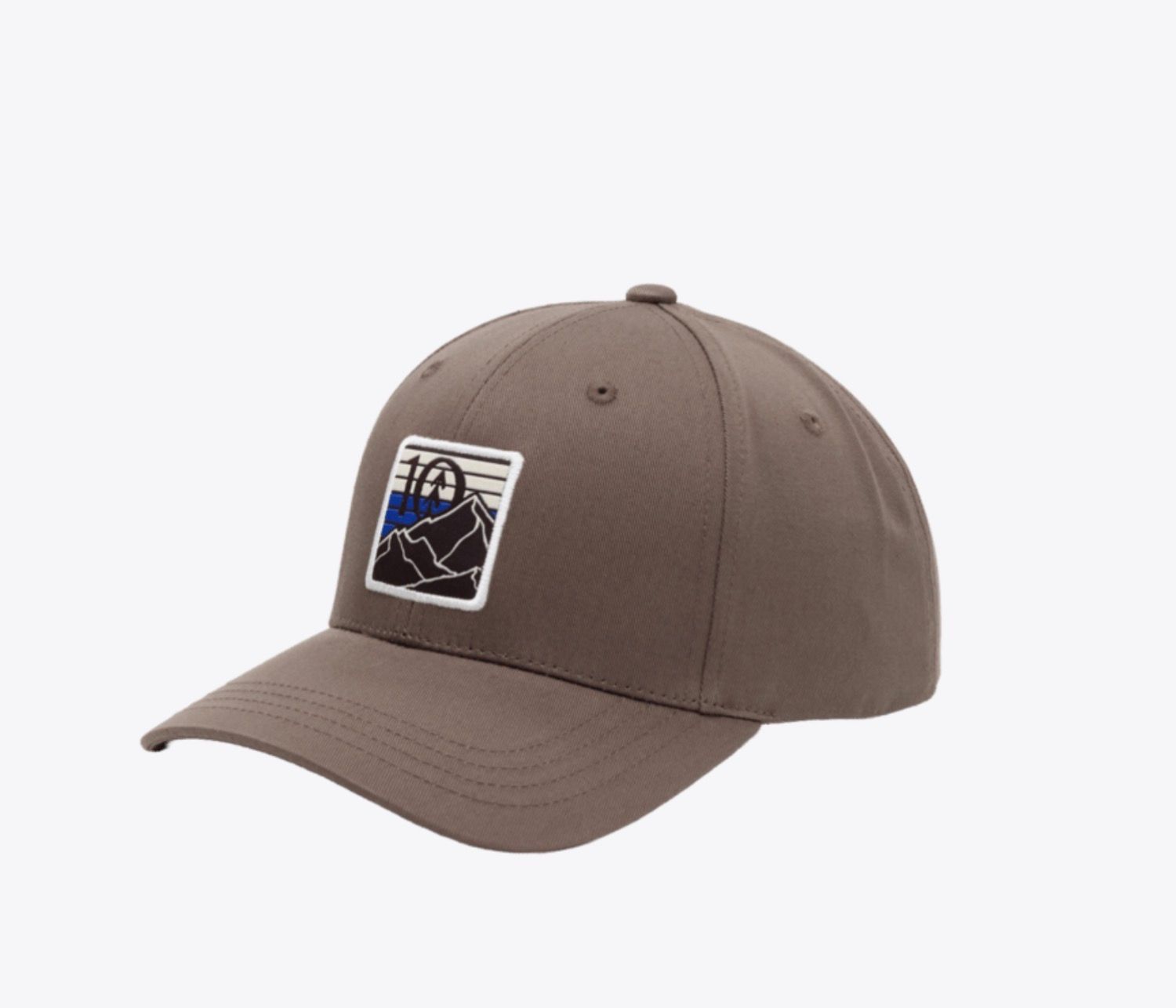 Tentree Vintage Lakeview Elevation Hat - Ashwood/Alpine Blue