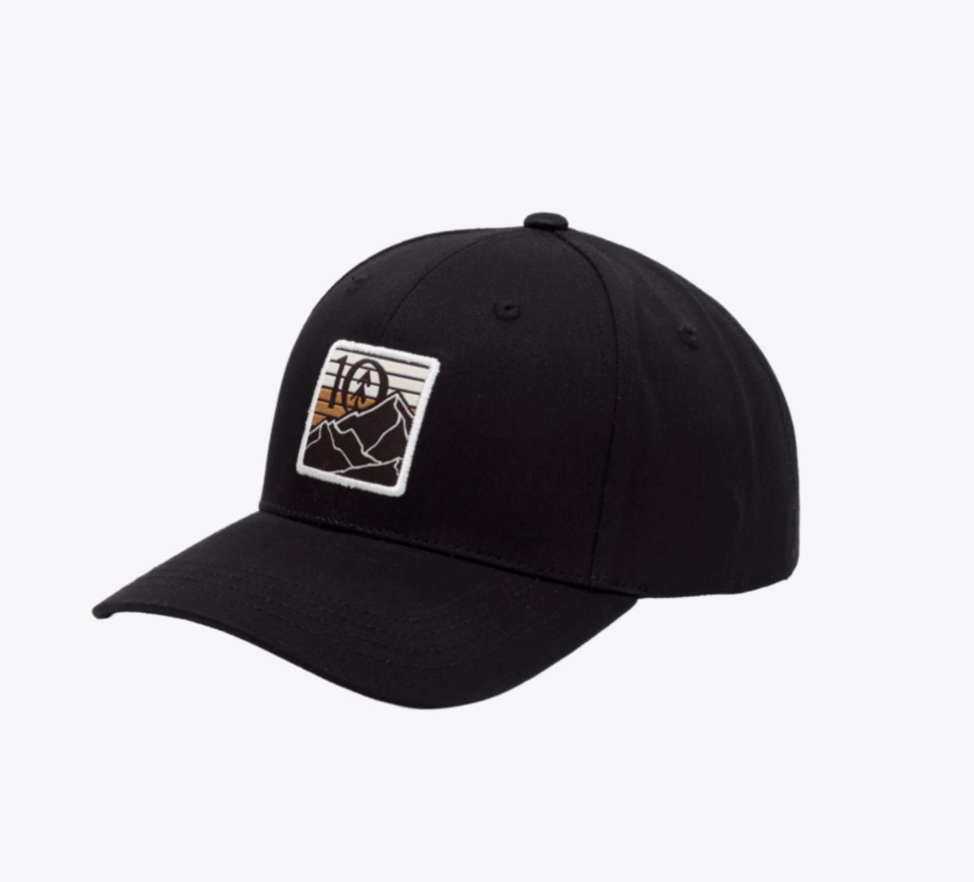 Tentree Vintage Lakeview Elevation Hat - Met Black/Cider