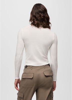 Prana Women Lotus Long Sleeve - Soft White