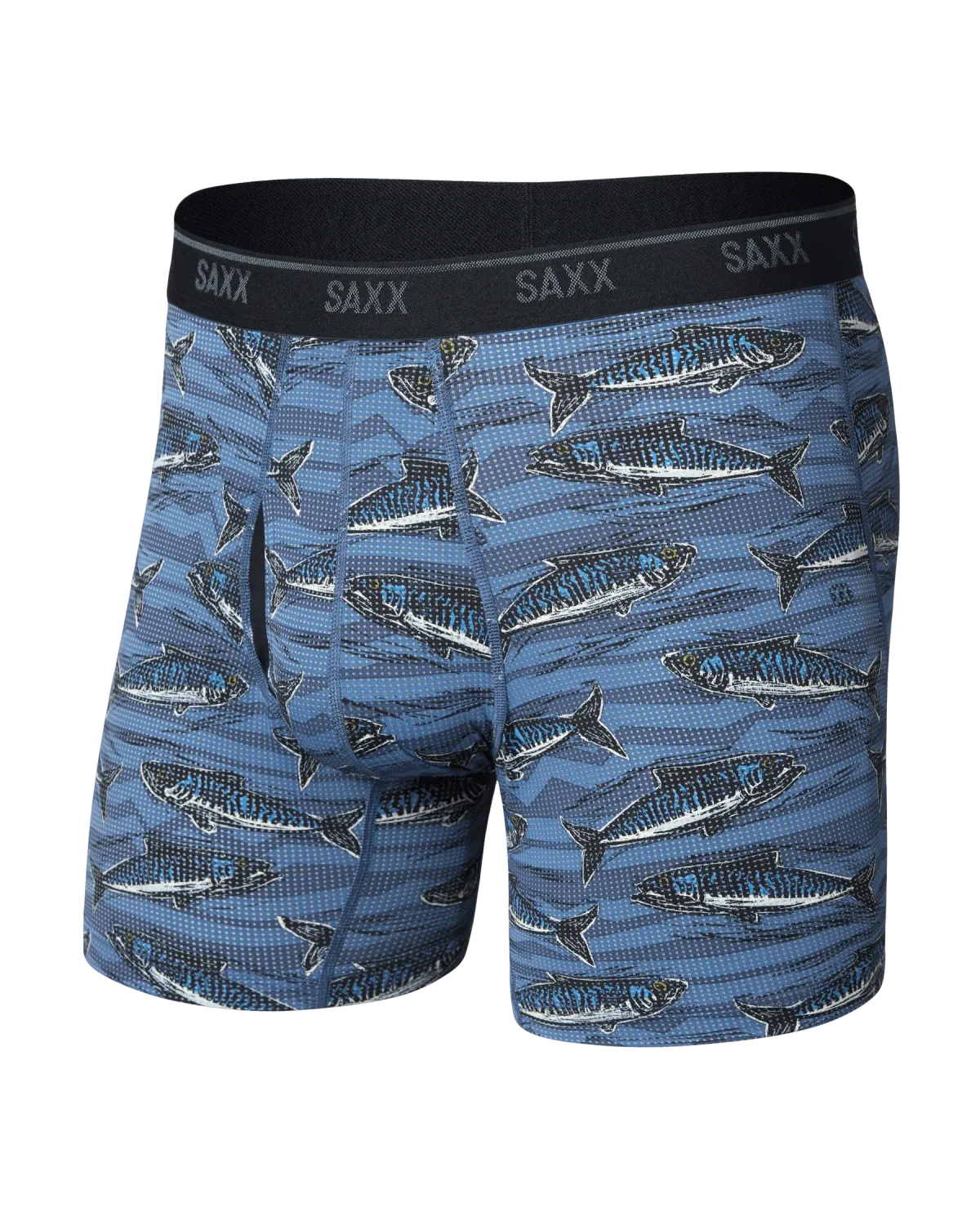 SAXX QDM Quest Boxer Brief - Holy Mackarel