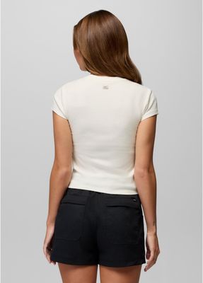 Prana W Lotus Short Sleeve Tee
