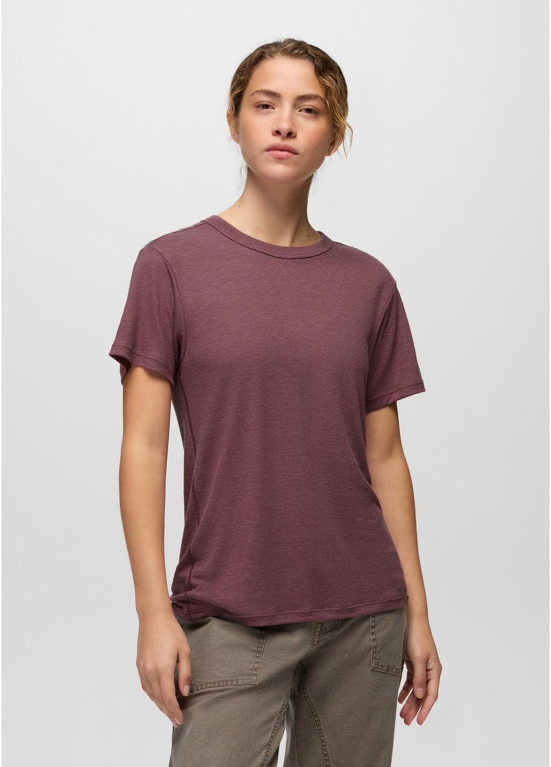 Prana Women Cozy Up SS Crew Tee - Newberry