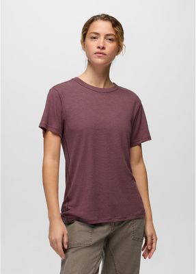 Prana Women Cozy Up SS Crew Tee - Newberry