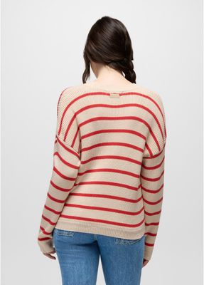 Prana W Divine Day Sweater - Stone