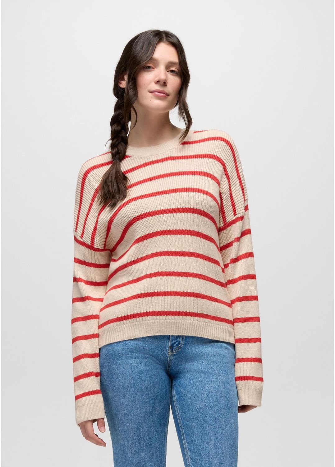 Prana W Divine Day Sweater - Stone