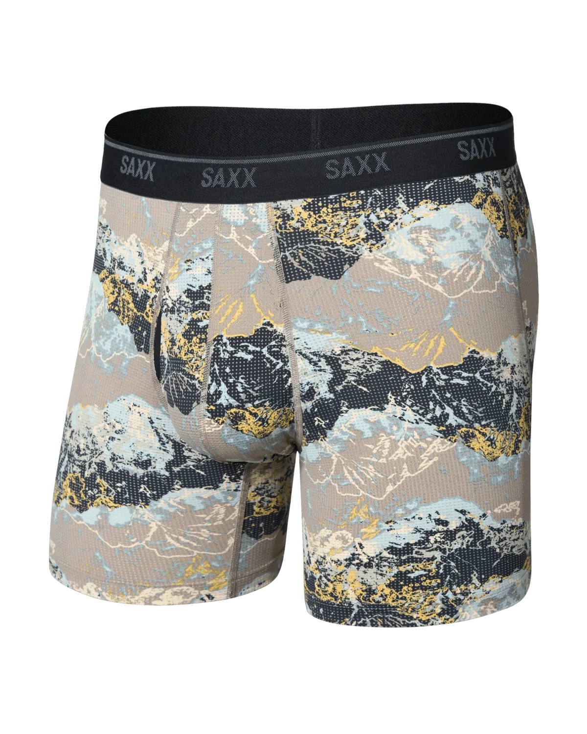SAXX QDM Quest Boxer Brief -Summits Cinder