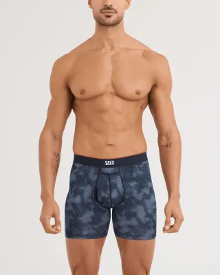 SAXX Multi-Sport Mesh Boxer 2pk- Smoke/Indigo