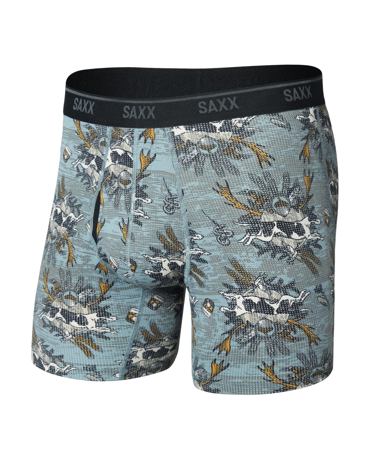 SAXX QDM Quest Boxer Brief - Hunting Lodge