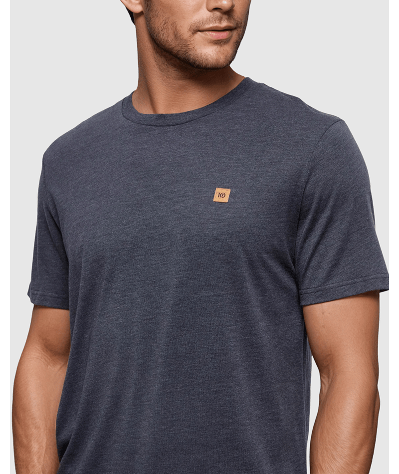 Tentree Men Baker Tee - Midnight Blue