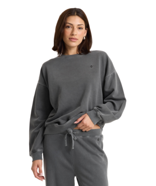 Volcom Women Stone Soft Crew - Blk