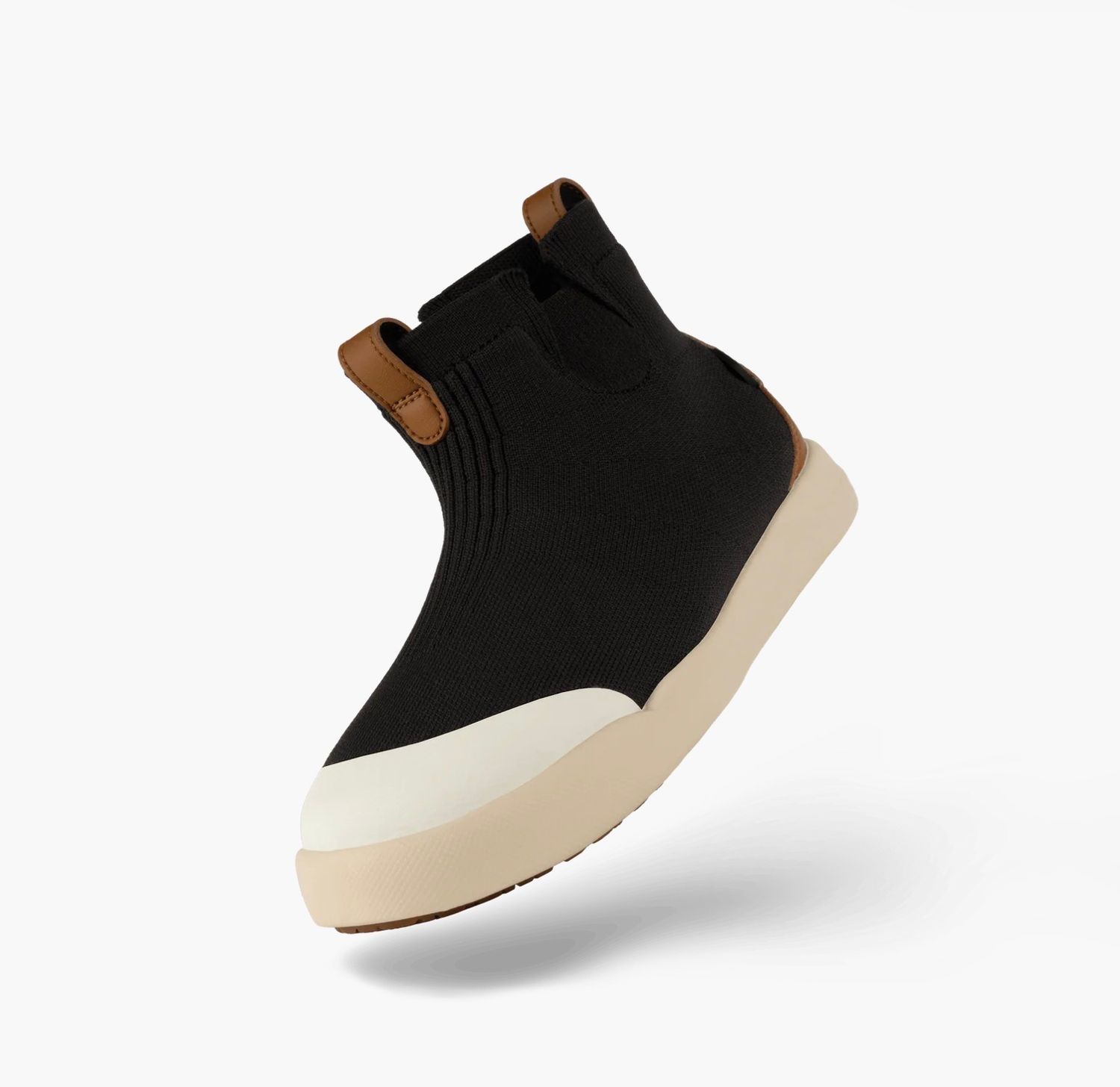 Vessi Kids Classic Chelsea - Asphalt Black/ Off White