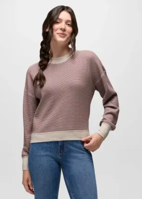 Prana Women Touchstone LS Crew - Newberry Stripe