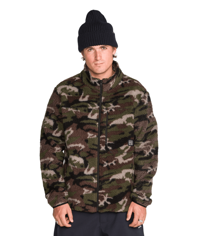 Volcom Men Nelson Sherpa Full Zip