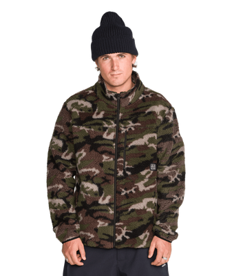 Volcom Men Nelson Sherpa Full Zip