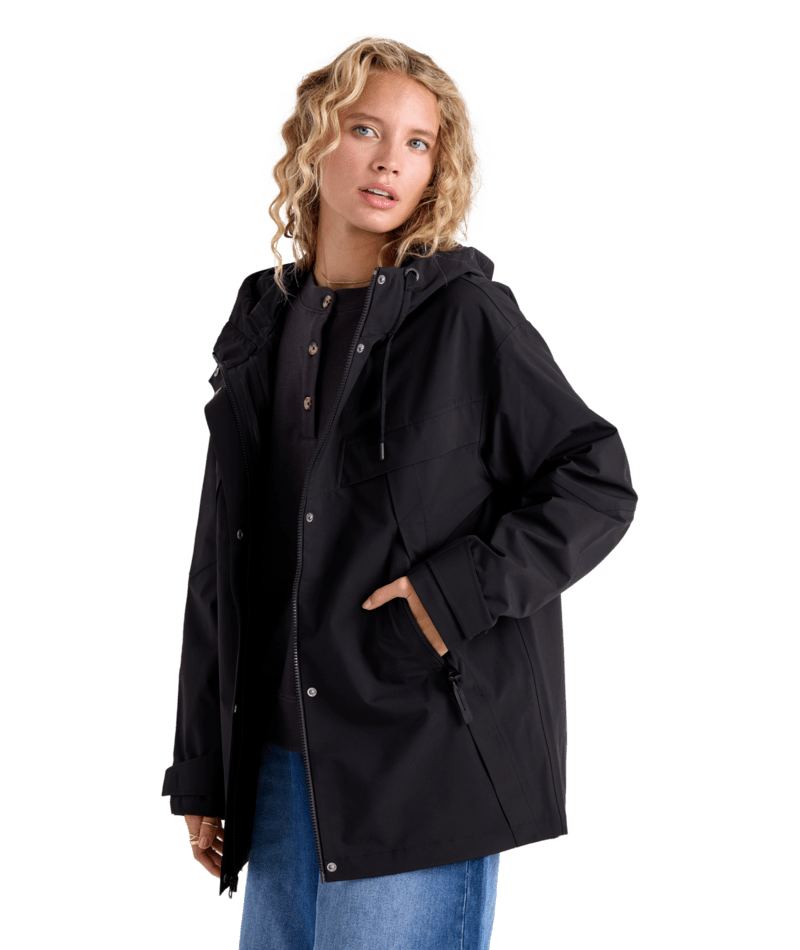 Volcom Womens Margot Shacket - blk