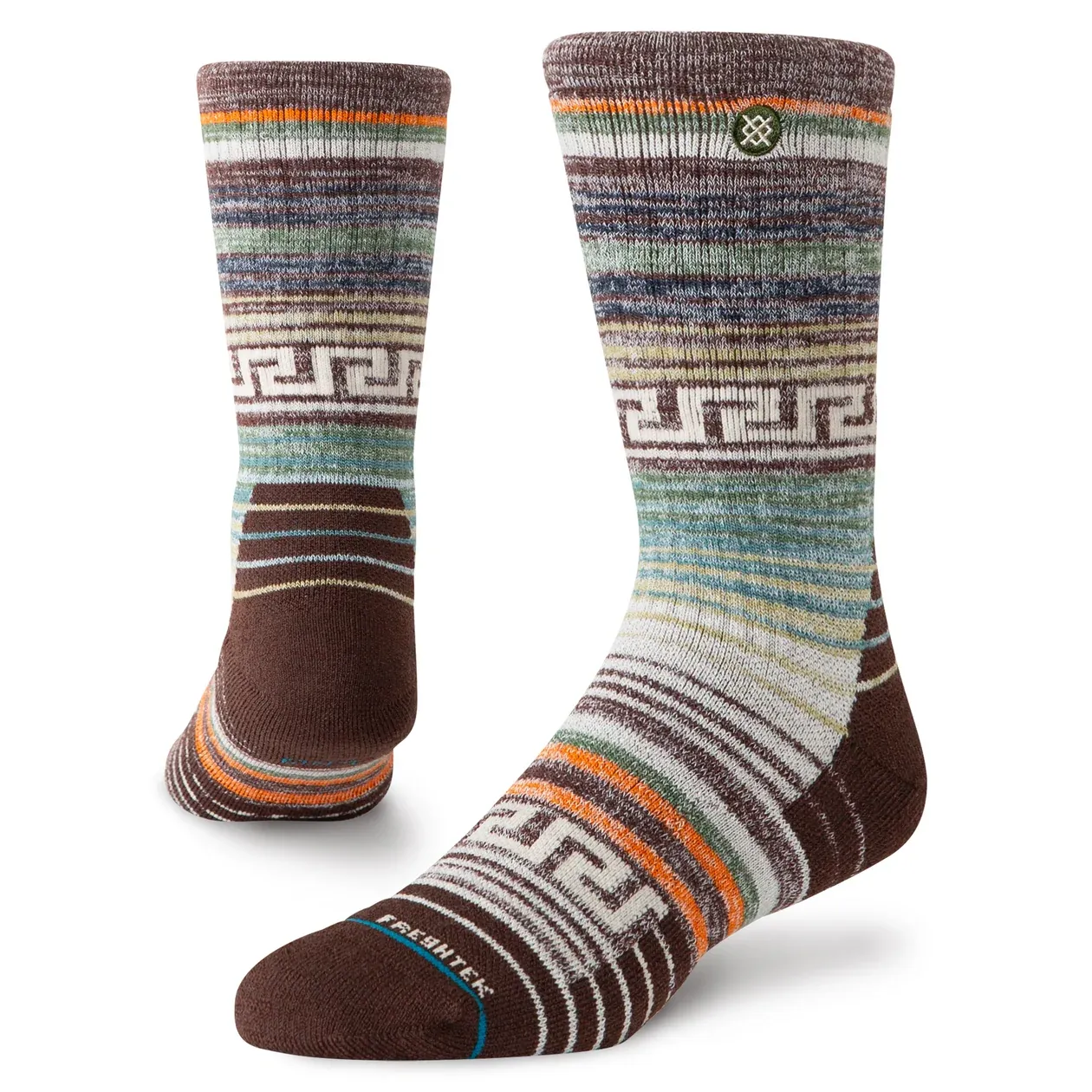 Stance Socks Advn Ruins Hike Crew-BRN