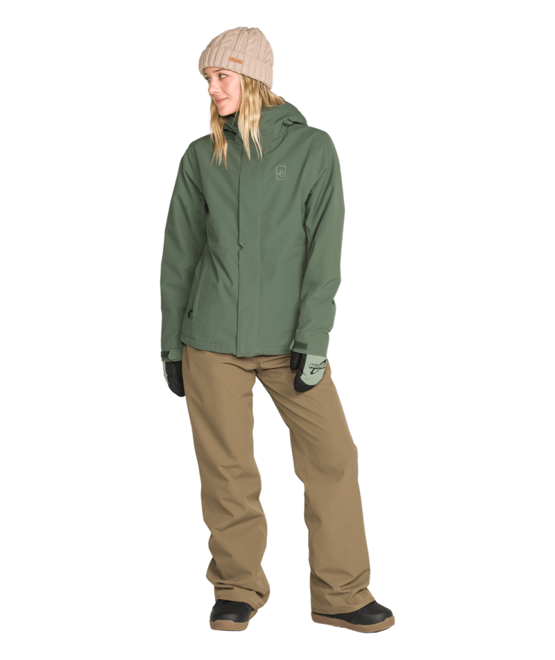 Volcom Womens Bolt Ins Jacket - Light Green