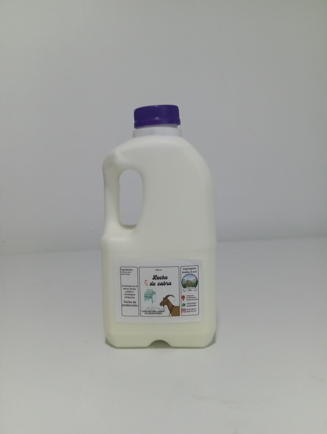 Leche de Cabra Cruda (1000 ml)