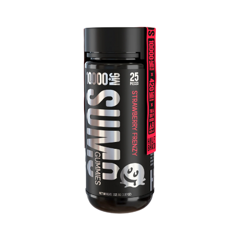 Half Bak'd SUMO Gummies, Flavor: Strawberry Frenzy, Size: 25ct