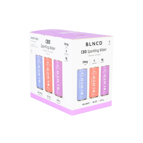 BLNCD Drinks, Size: 1ct, Type: CBD Sparkling Water