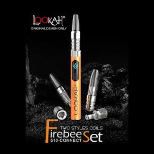 Lookah Firebee Wax Kit, Color: Orange
