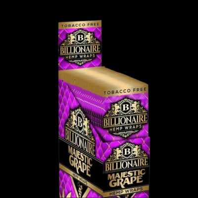 Billionaire Hemp Wraps 2pk