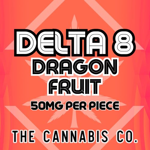 Delta 8 50mg Gummies- Dragon Fruit