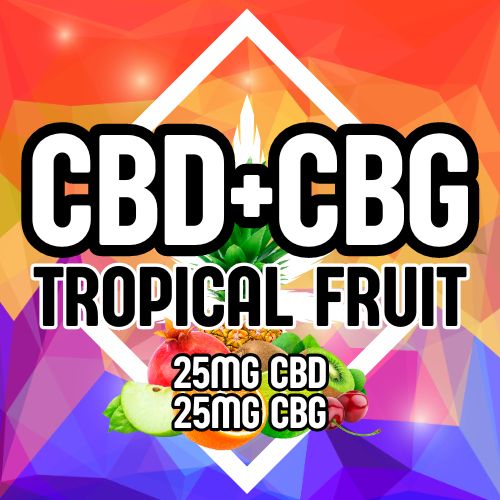 CBD+CBG Tropical Fruit Gummies