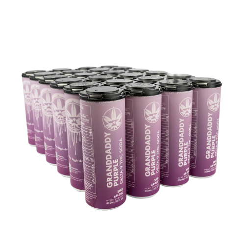 Foundry Nation D9 Sodas, Flavor: Grand Daddy Purple, Size: 1ct
