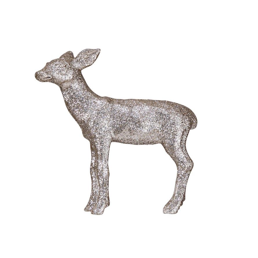 XS6460 Resin Deer with Glitter