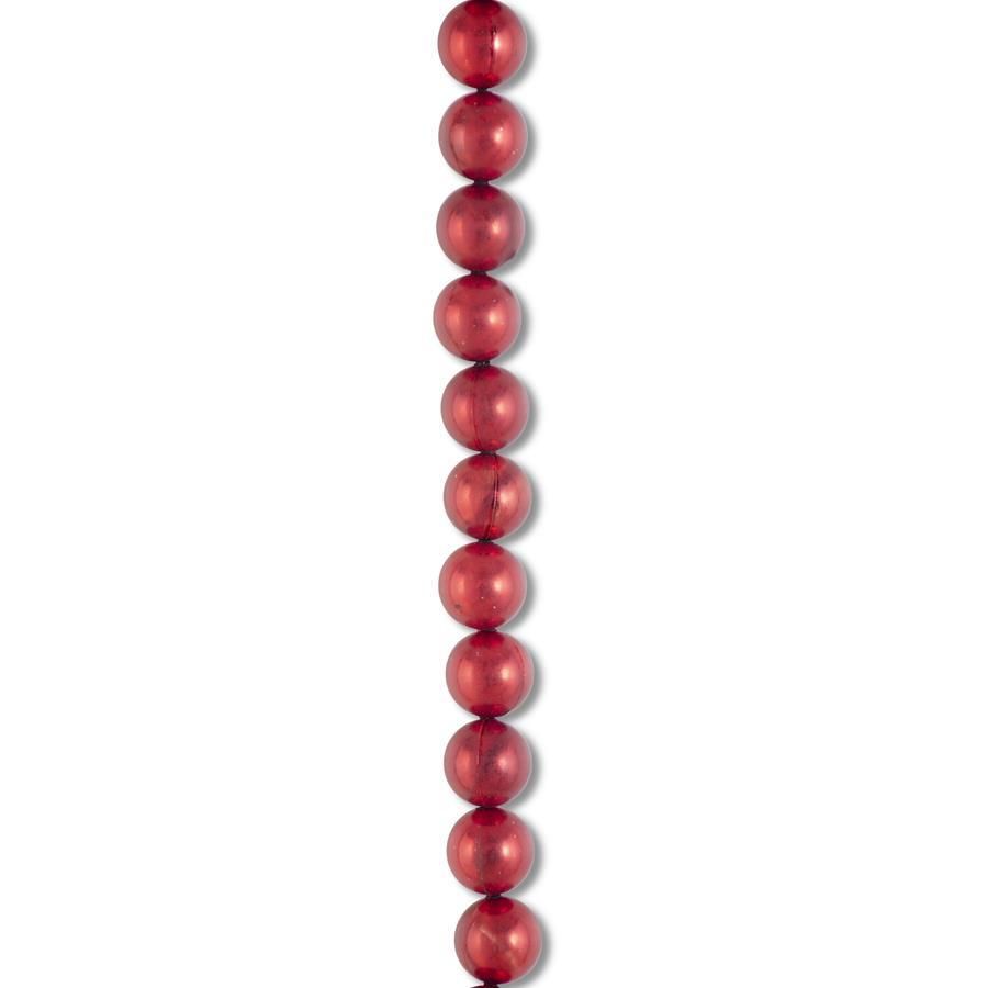 54324A-RD Red Pearl Bead Garland