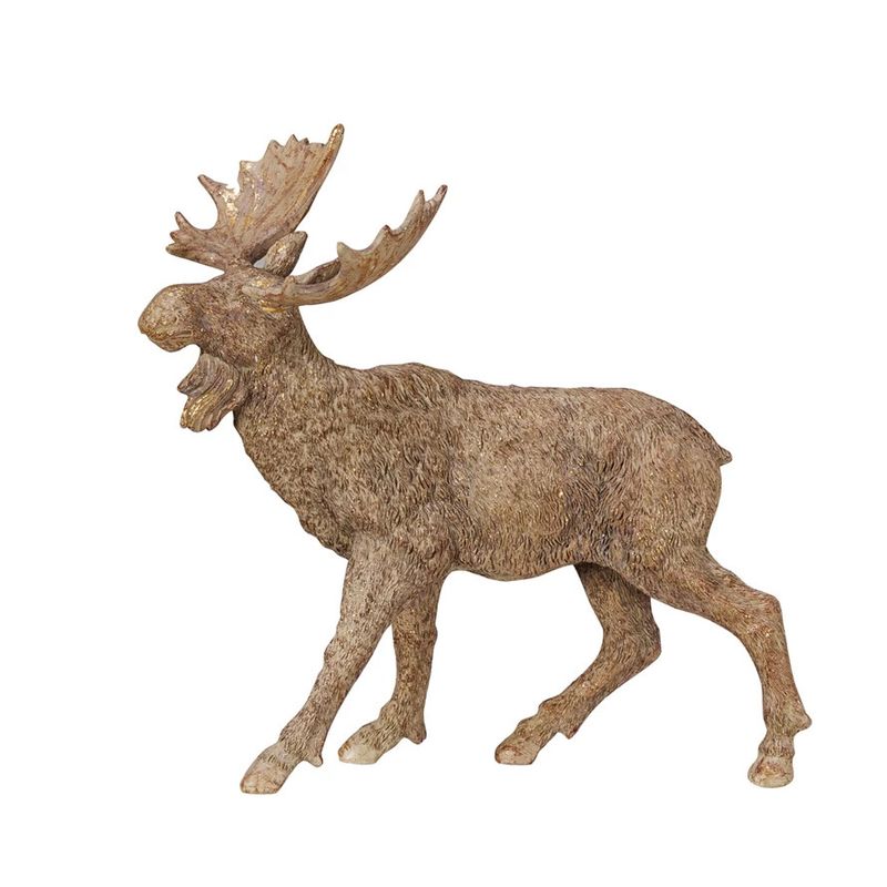 XS6319 Resin Standing Moose