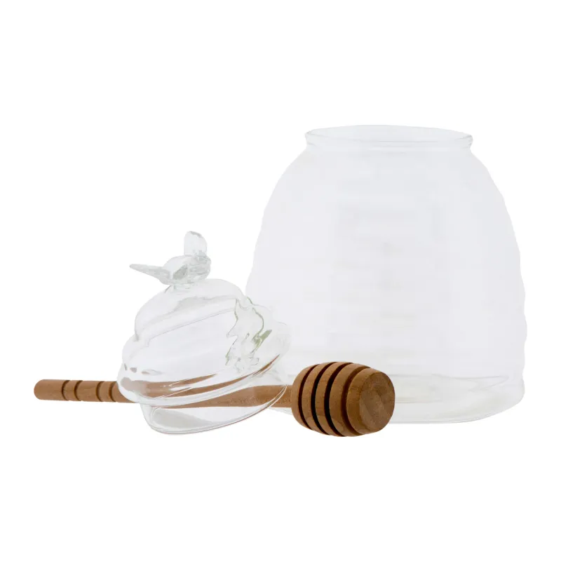 DF0880 Glass Honey Jar