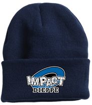DIEPPE EMBROIDERED BEANIE STYLE CUFF TOQUE