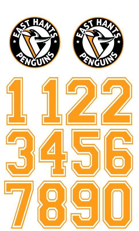 EAST HANTS HELMET STICKERS