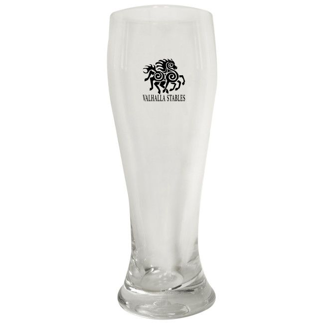 VALHALLA 24Fl. Oz. PILSNER GLASS / PAIR, Choose your logo: Logo 1