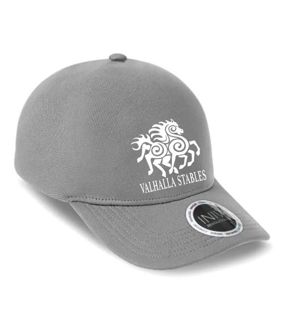 VALHALLA INIVI IV164 STANLEY 1 PANEL SEAMLESS CAP WHITE LOGO