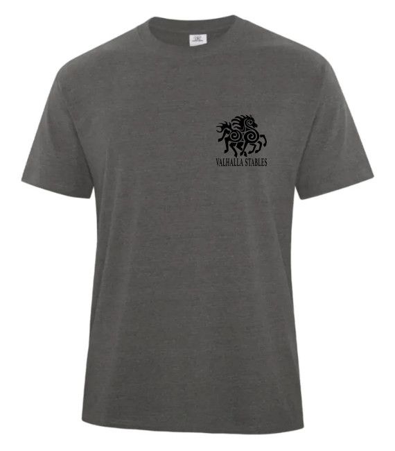 VALHALLA ATC6040 TEE BLACK LOGO
