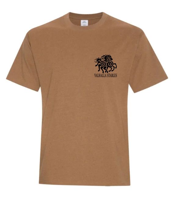 VALHALLA ATC6040 TEE BLACK LOGO