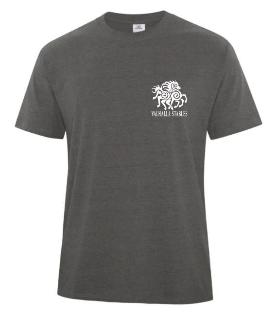 VALHALLA ATC6040 TEE WHITE LOGO