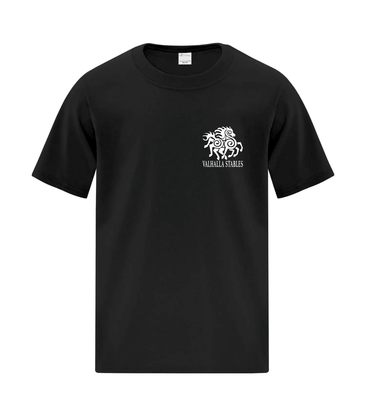 VALHALLA ATC1000 YOUTH TEE WHITE LOGO
