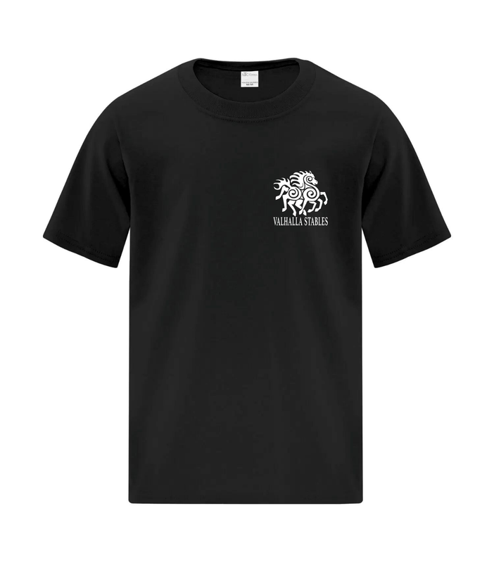 VALHALLA ATC1000 YOUTH TEE WHITE LOGO