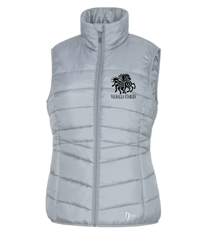 VALHALLA DRYFRAME DRY TECH INSULATED LADIES&#39; VEST - GREY