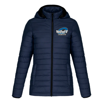 DIEPPE CANYON VESTE DOUDOUNE POUR FEMMES AVEC CAPUCHE AMOVIBLE