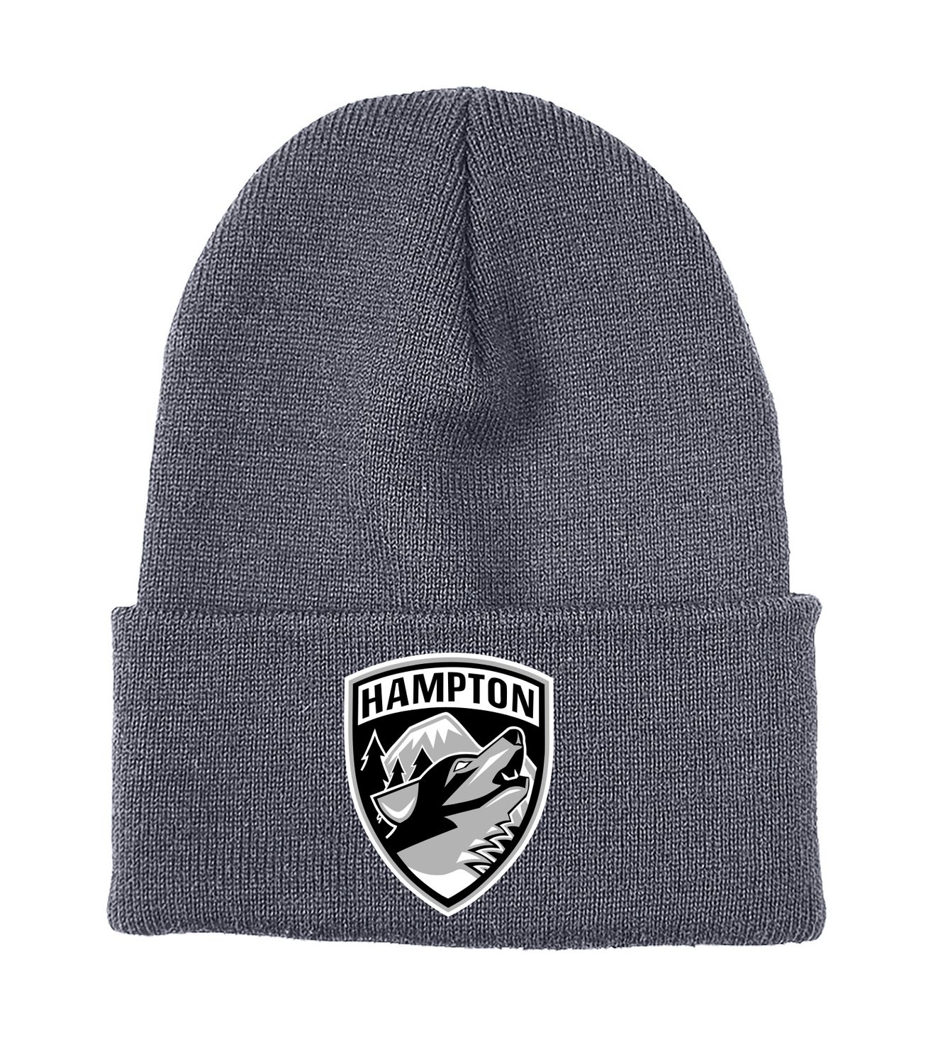 HAMPTON EMBROIDERED BEANIE STYLE CUFF TOQUE