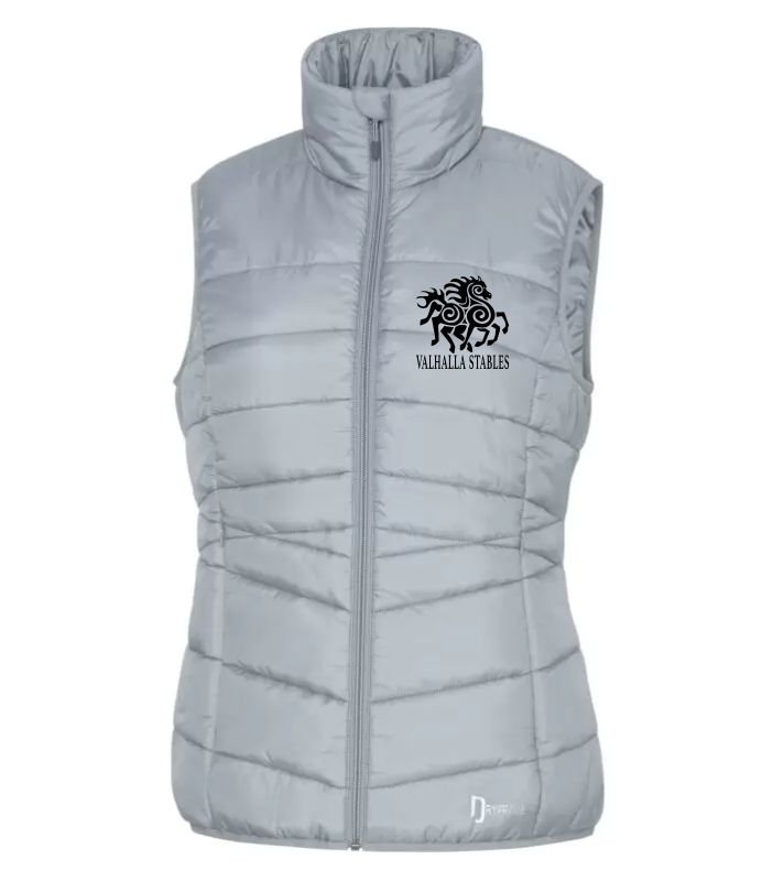 VALHALLA DRYFRAME DRY TECH INSULATED LADIES' VEST - GREY