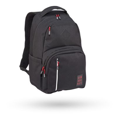 CCM BLACKOUT LIFESTYLE BACKPACK BLACK 19"