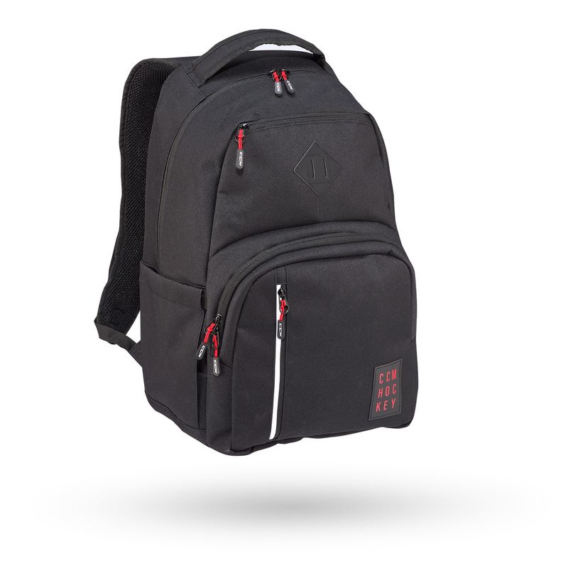 CCM BLACKOUT LIFESTYLE BACKPACK BLACK 19"