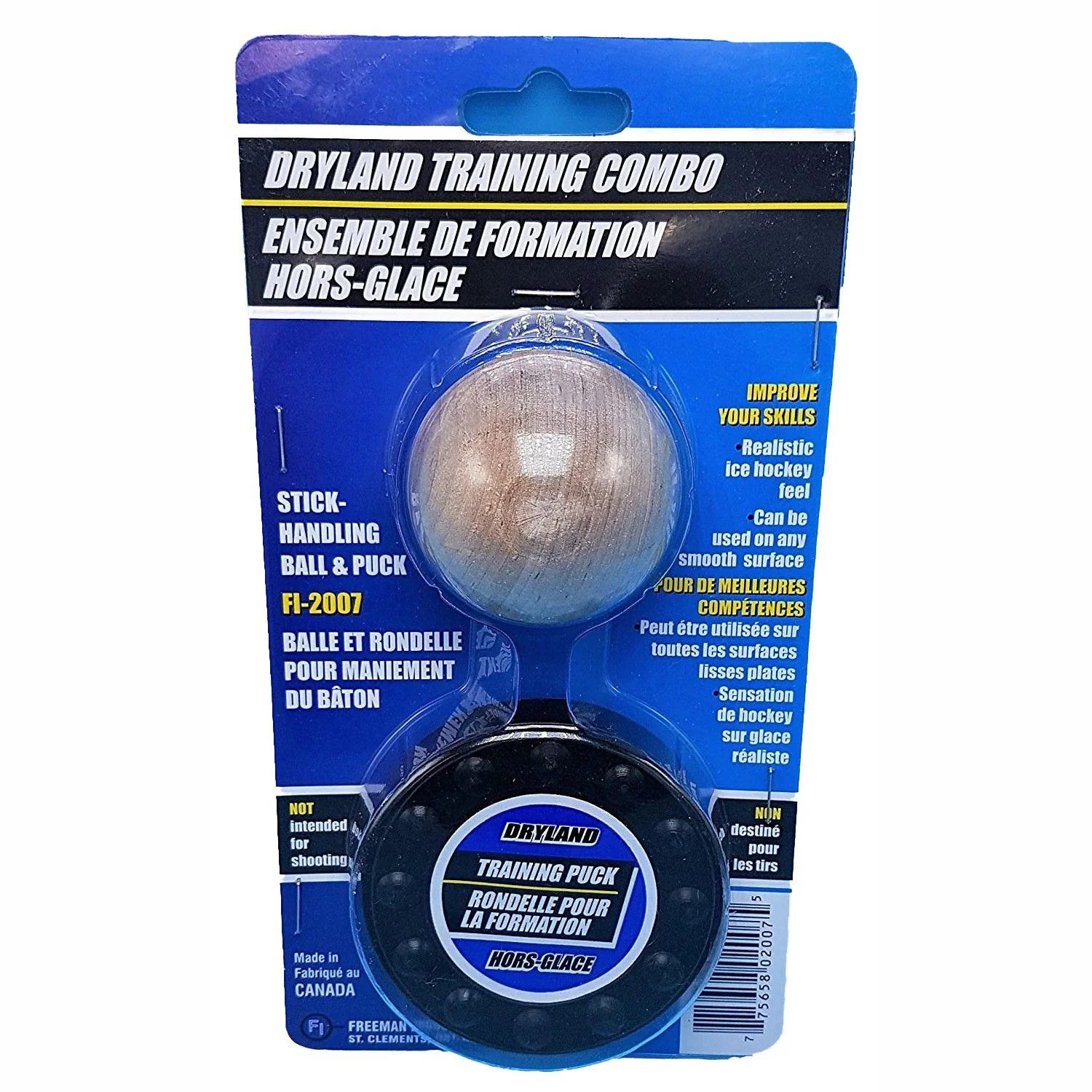 STICK HANDELING BALL AND PUCK COMBO TRAINING DRYLAND