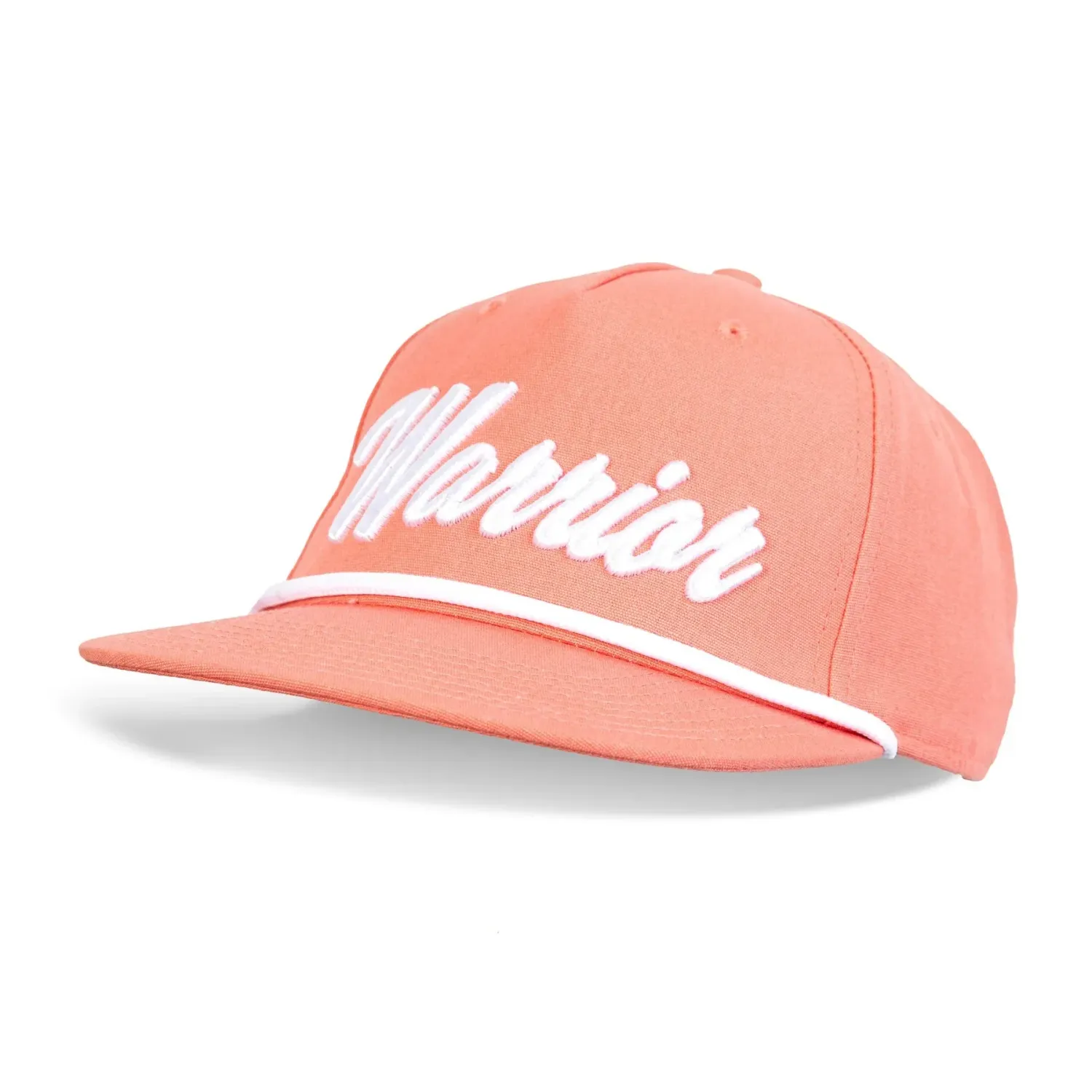 WARRIOR SCRIPT SNAPBACK ROPE CAP SALMON OSZ